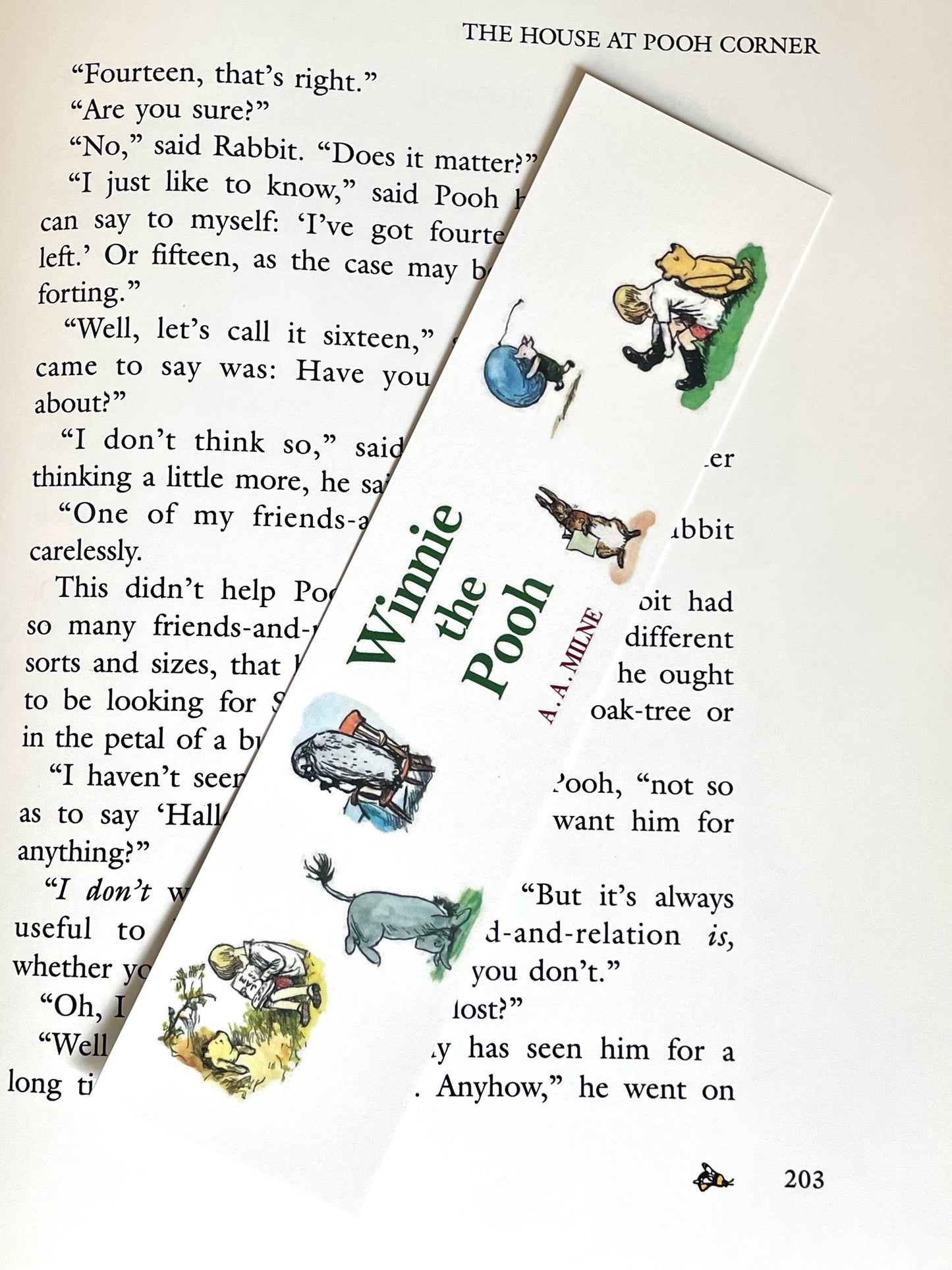 Winnie the Pooh Bookmark 