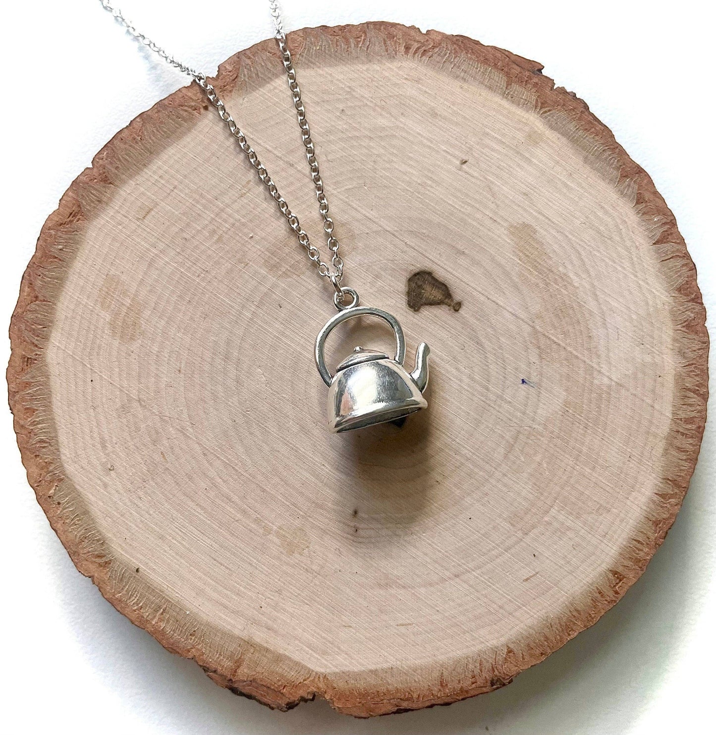 Teapot Charm Necklace