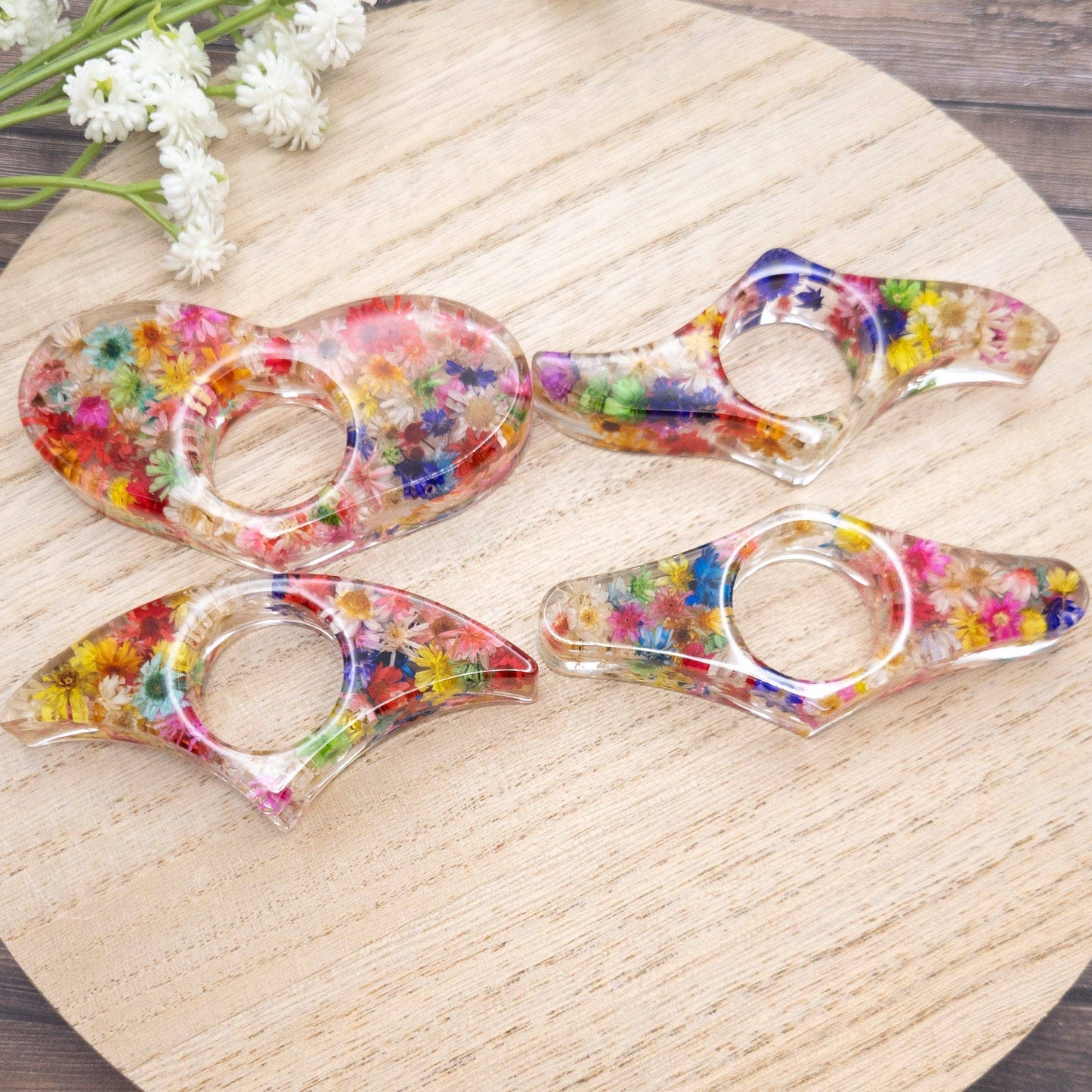 Floral Book Page Holder, Flower Thumb Page Spreader