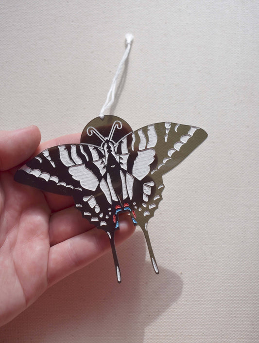 Zebra Swallowtail Butterfly  Ornament