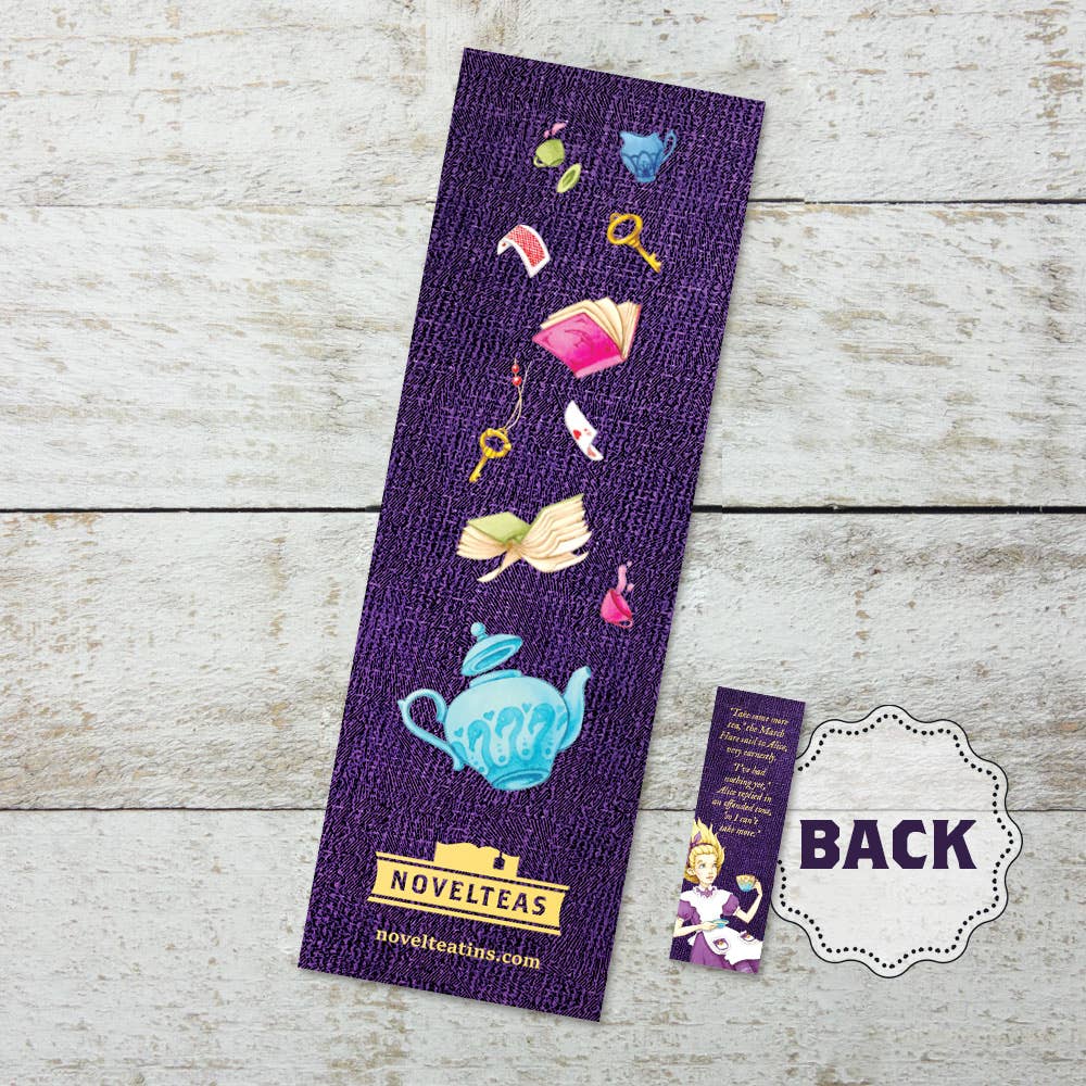 Alice in Wonderland - Punny Loose Tea with Bookmark