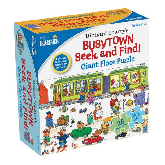 Richard Scarry Busytown Seek and Find Giant Floor Puzzle