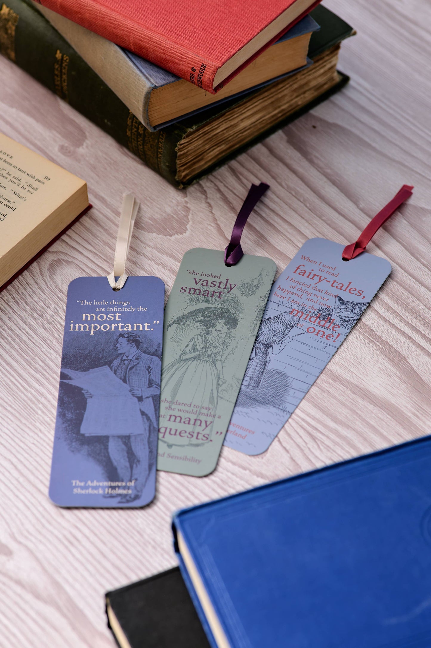 Bookmark Alice in Wonderland Literary Quote