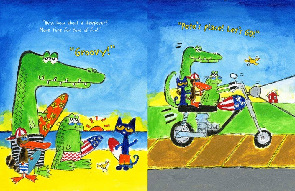 Pete the Cat and the Bedtime Blues : James Dean