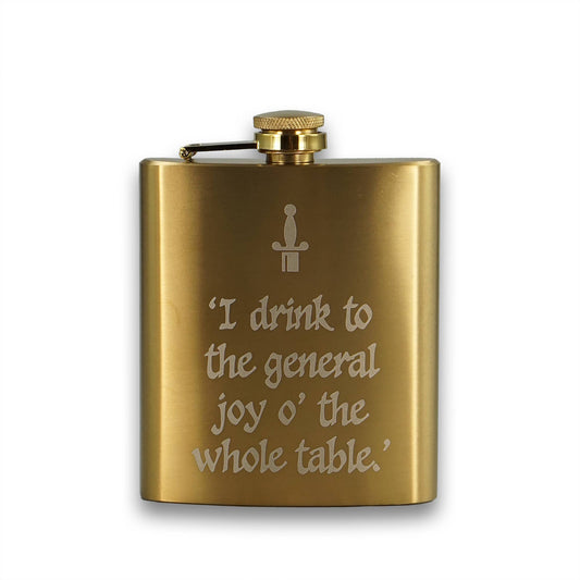 Hip Flask 7oz - Shakespeare (Macbeth)