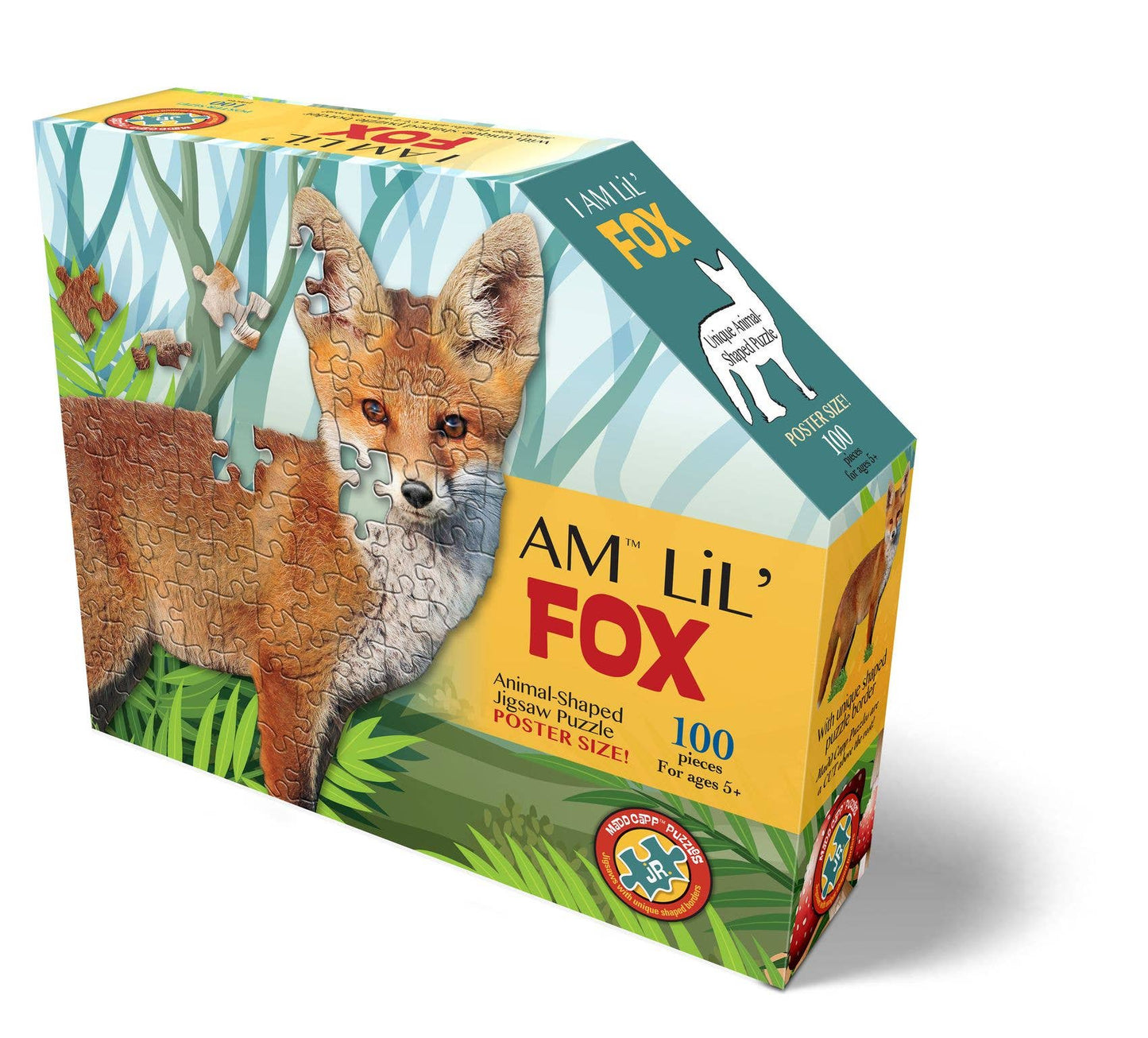 I AM Lil FOX 100 piece jigsaw puzzle - gift