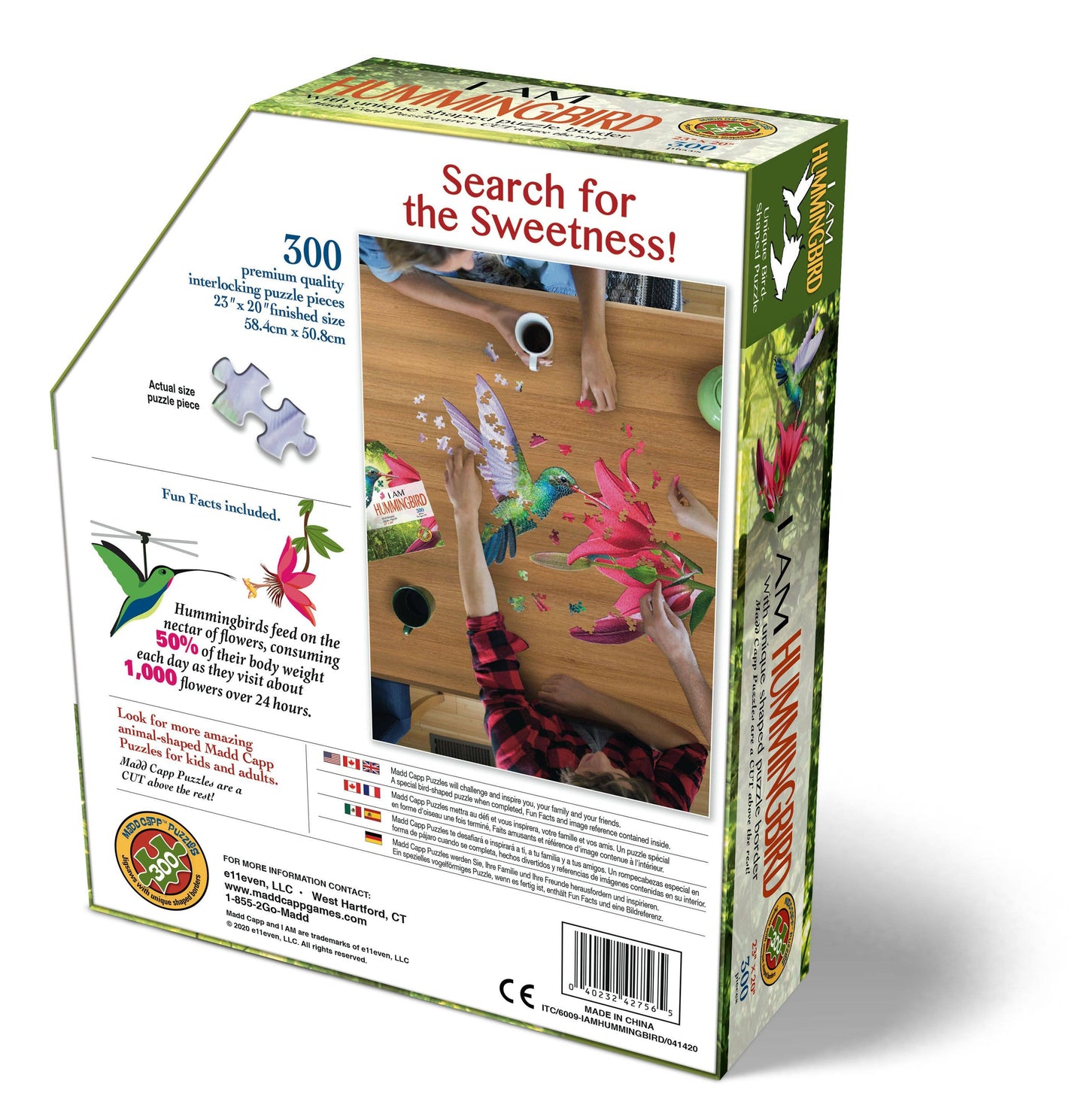 I AM HUMMINGBIRD 300 piece jigsaw puzzle - 300