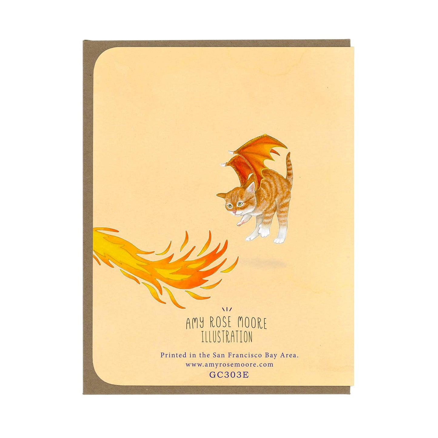 Encouragement - You Got This Dragon Kitten - Greeting Card 