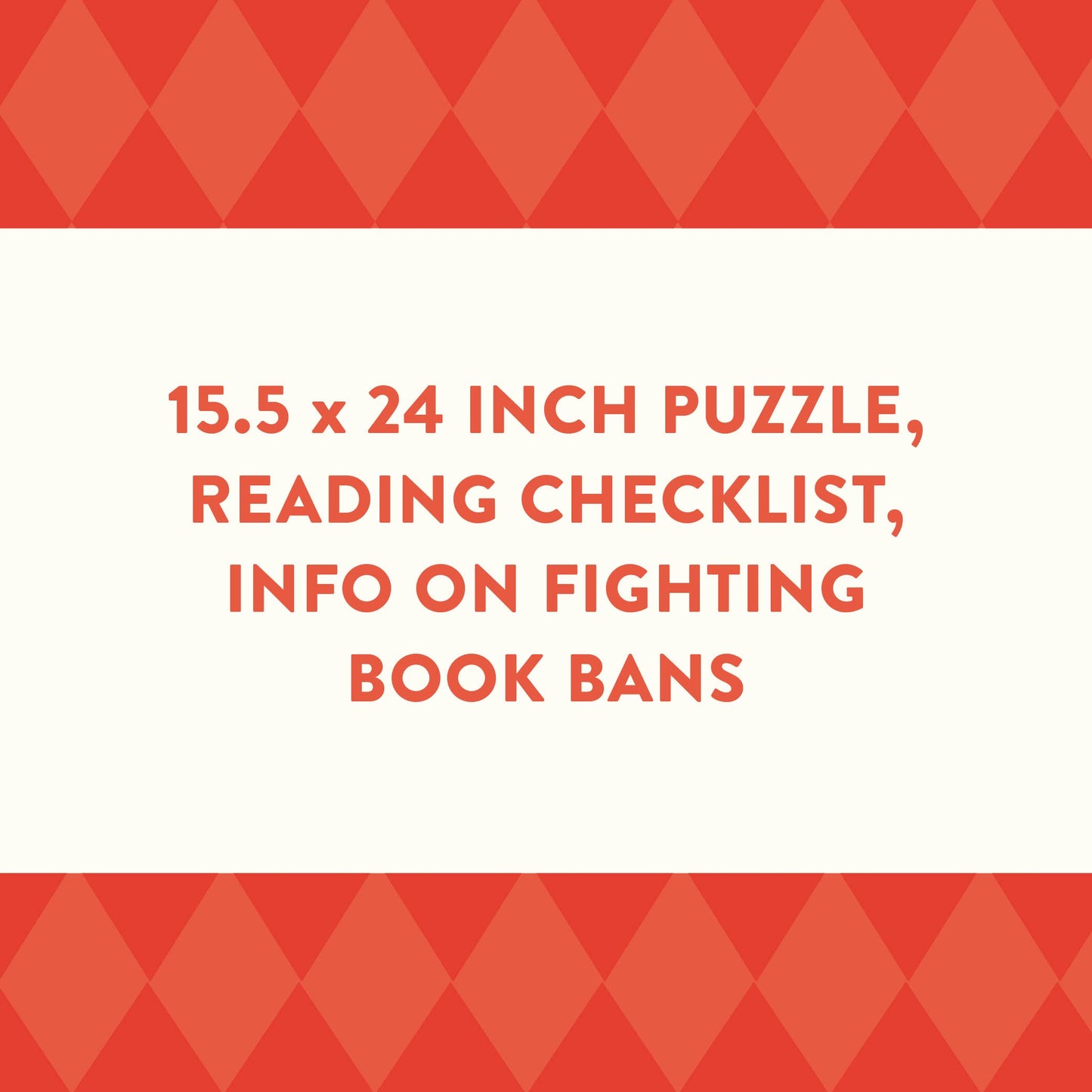 Bibliophile Banned Books 500-Piece Puzzle