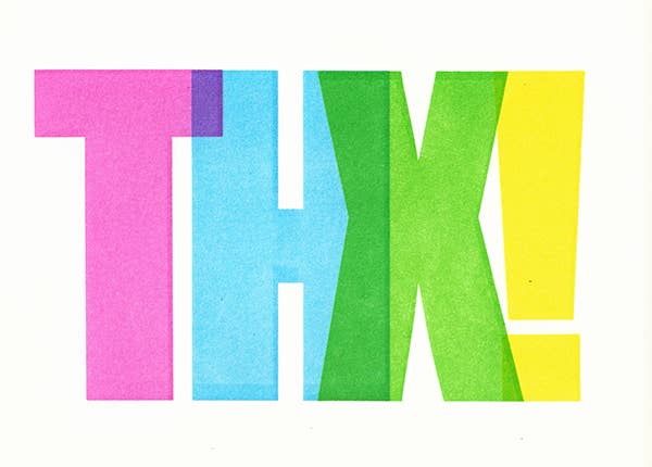 Big Thx Greeting Card Box Set