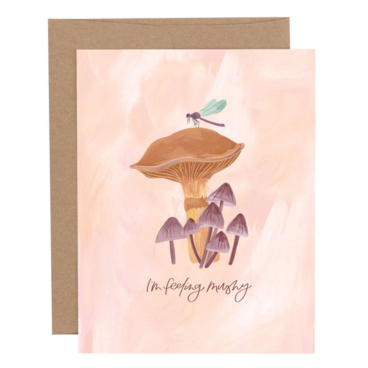 Feeling Mushy Love Greeting Card