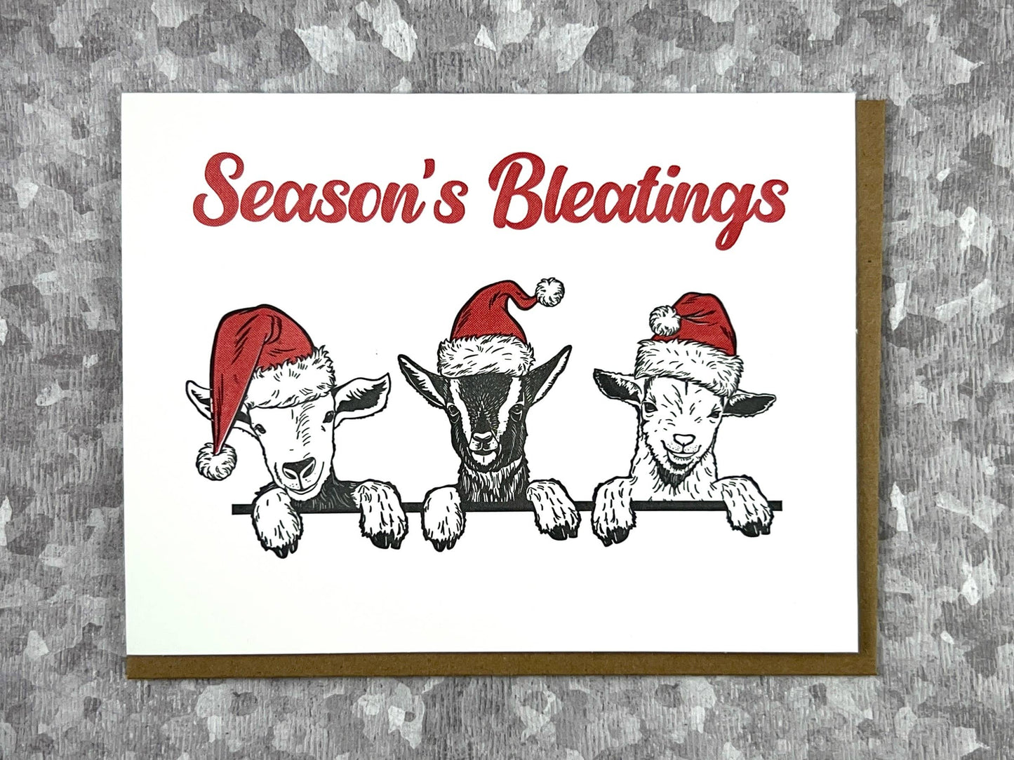 Season's Bleatings Card