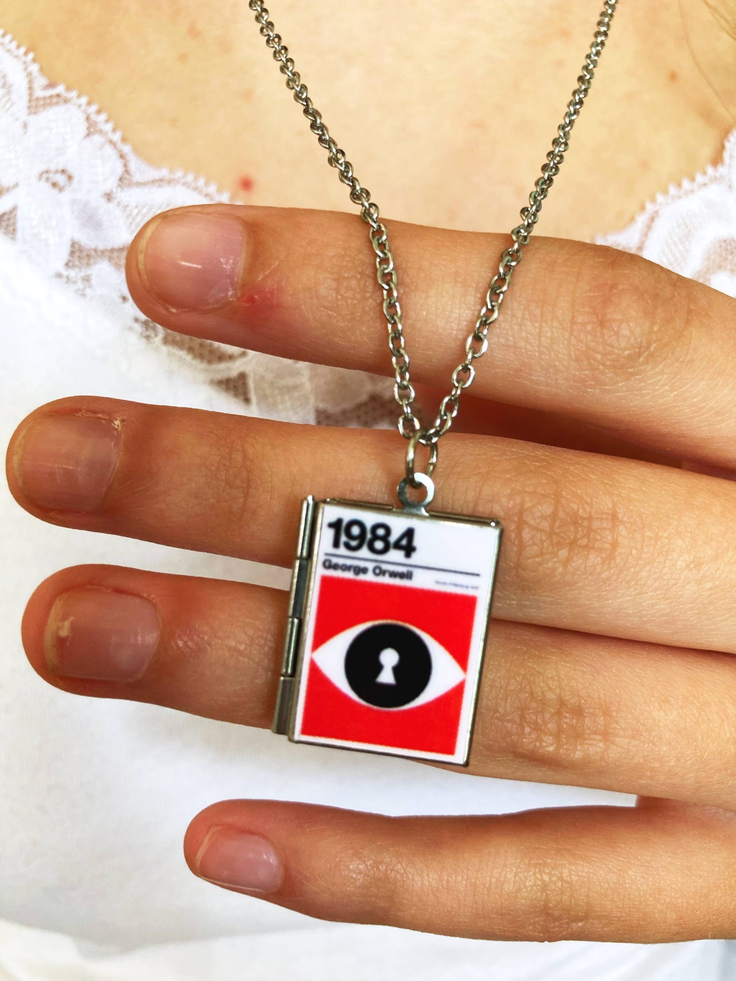 Book Locket 1984