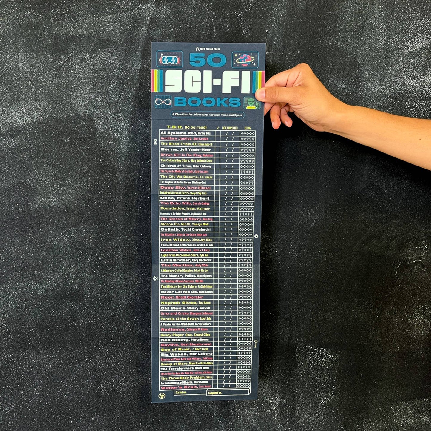 50 Sci-Fi Books: A Checklist for Adventures in Time & Space