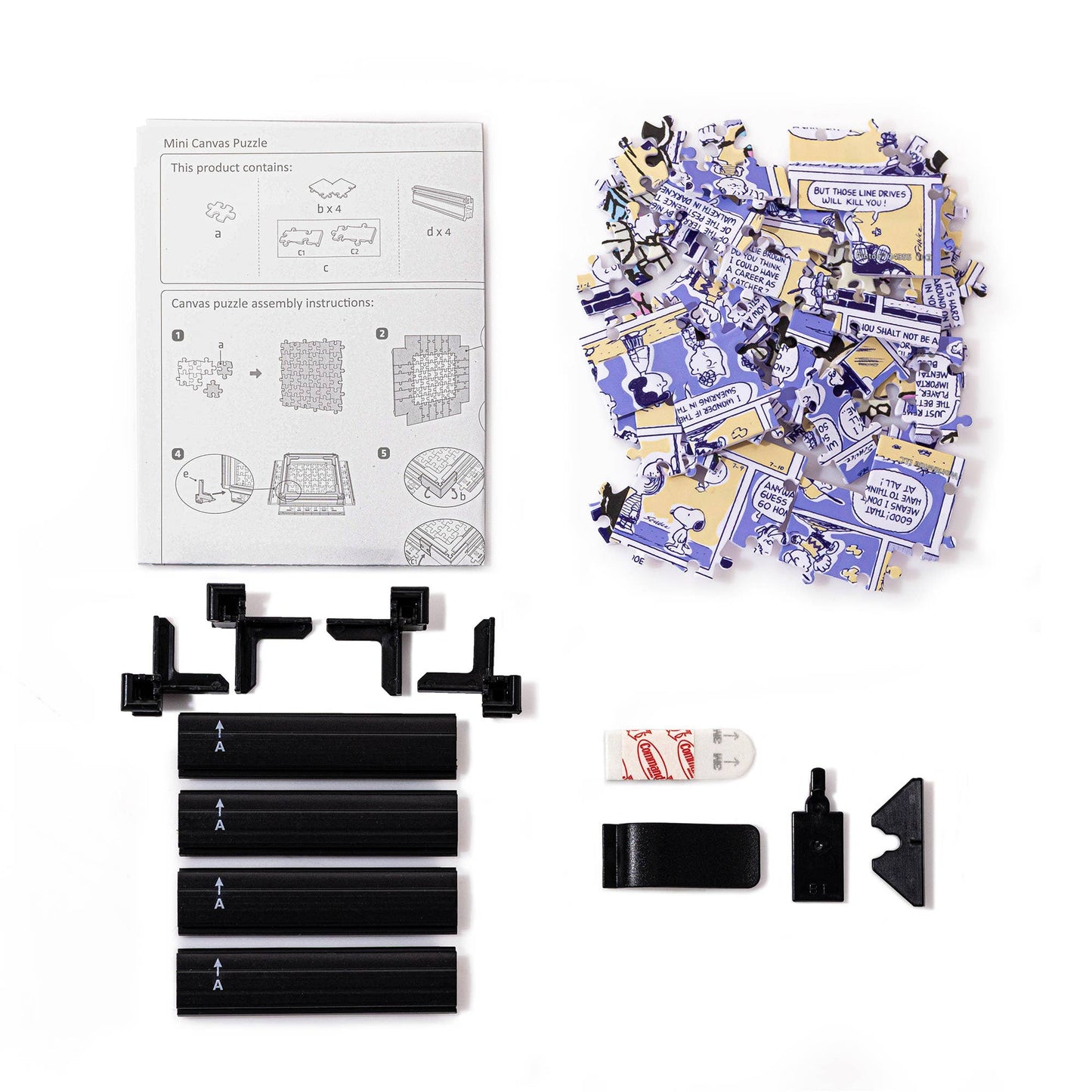 Peanuts® Mini Canvas Puzzle: Lucy