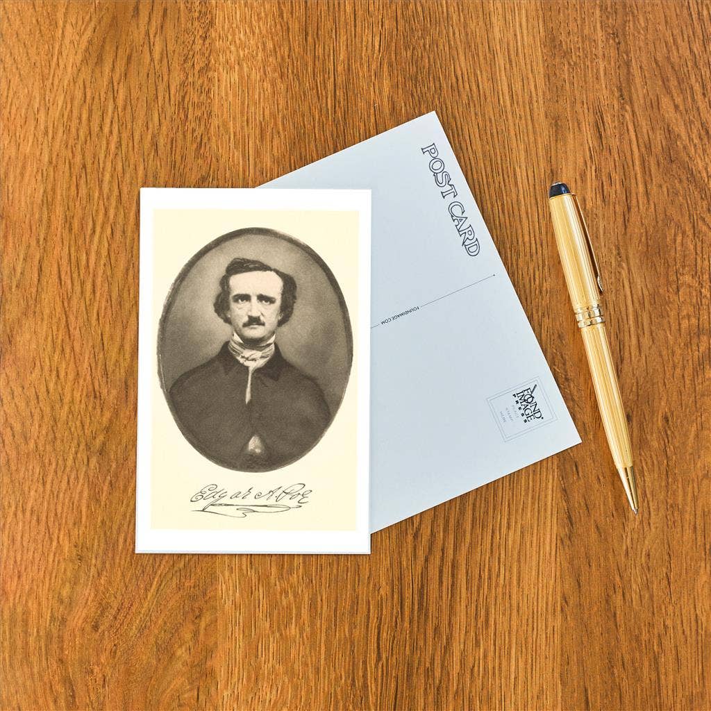 Postcard LT-10 Edgar Allen Poe