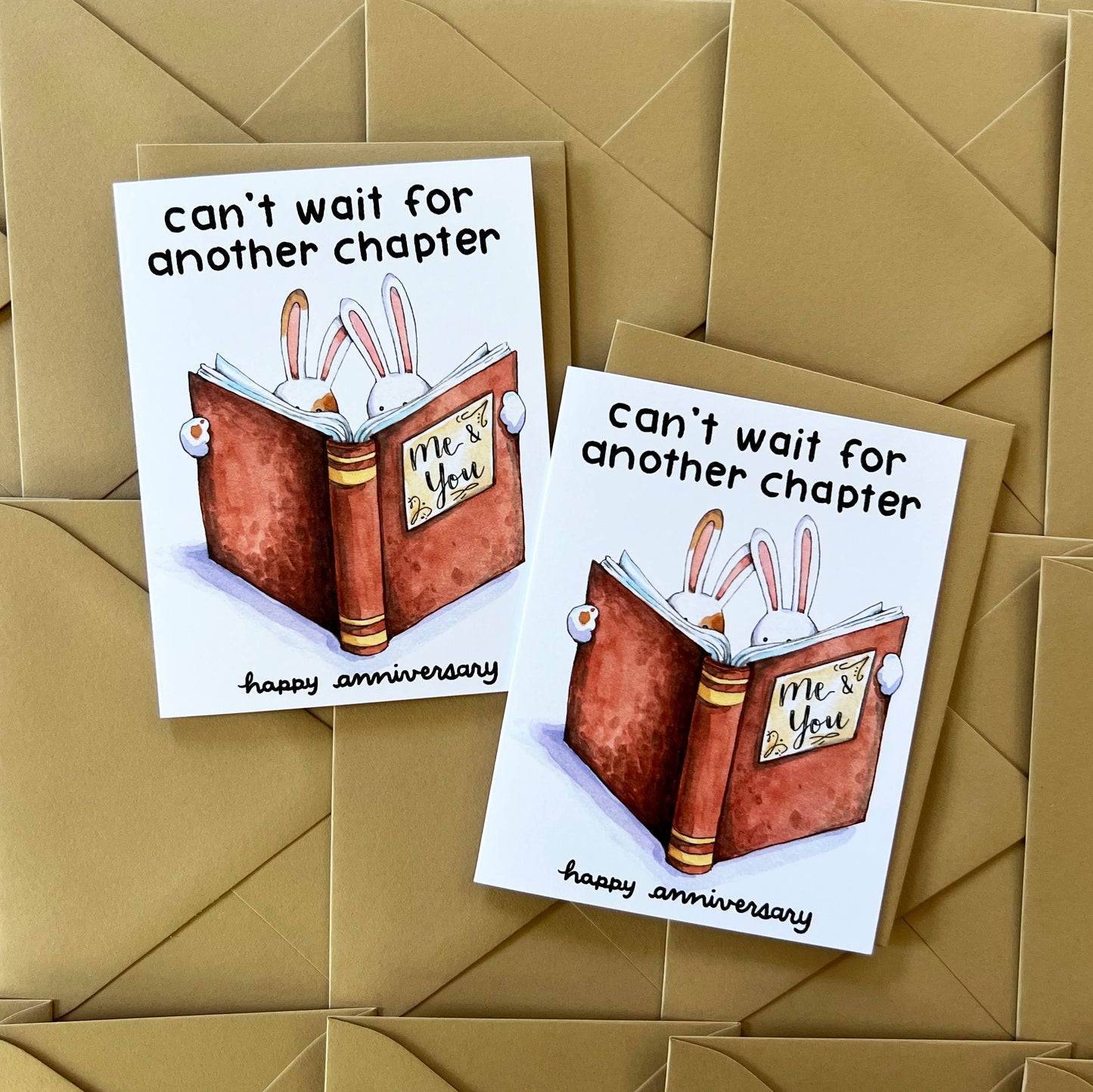 Another Chapter Book Anniversary Card
