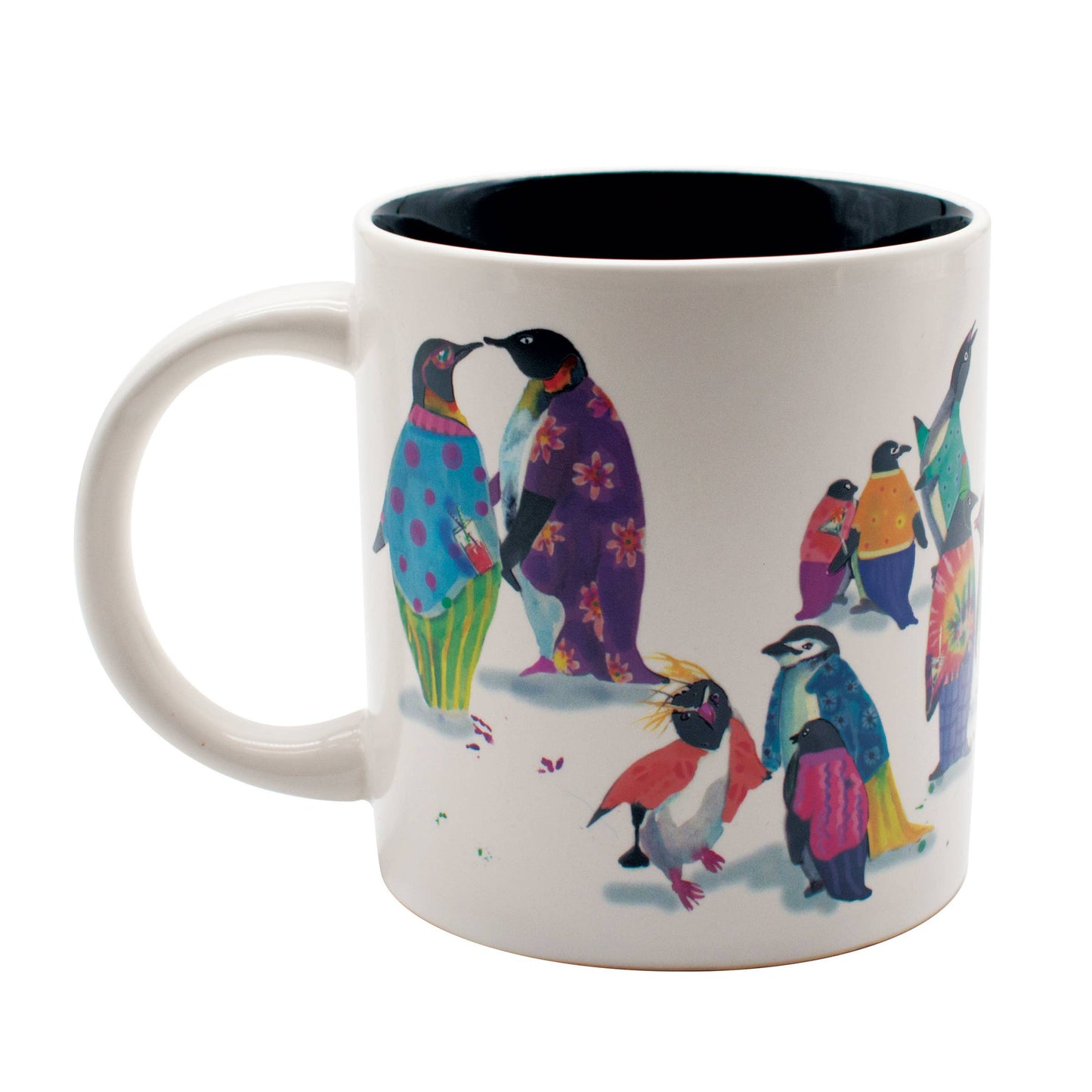 Penguin Party Heat-Changing Coffee Mug