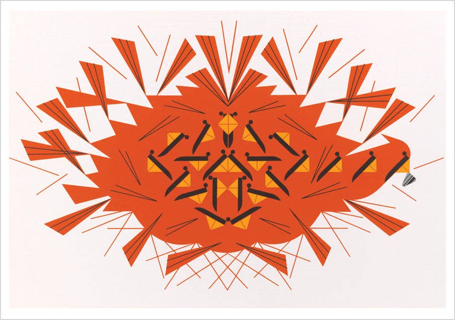 Charley Harper: Cardinals Boxed Notecard Assortment