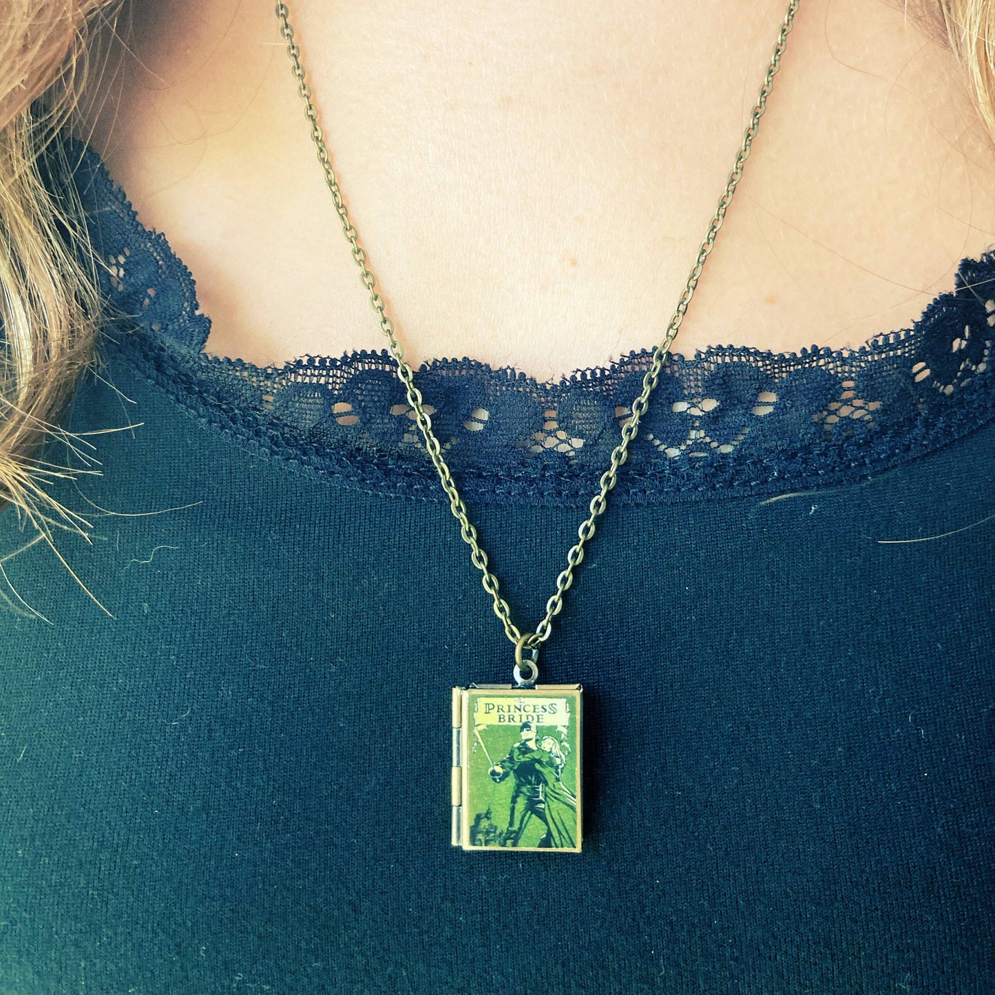 Book Locket The Princess Bride