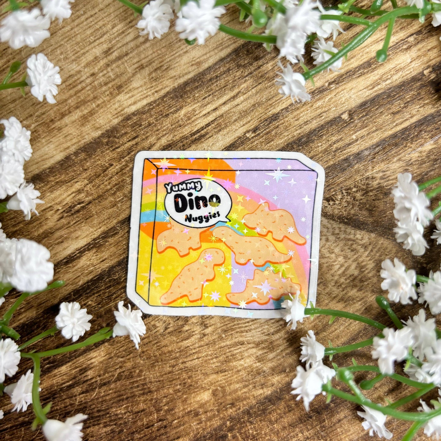 Dino Nuggies Sticker