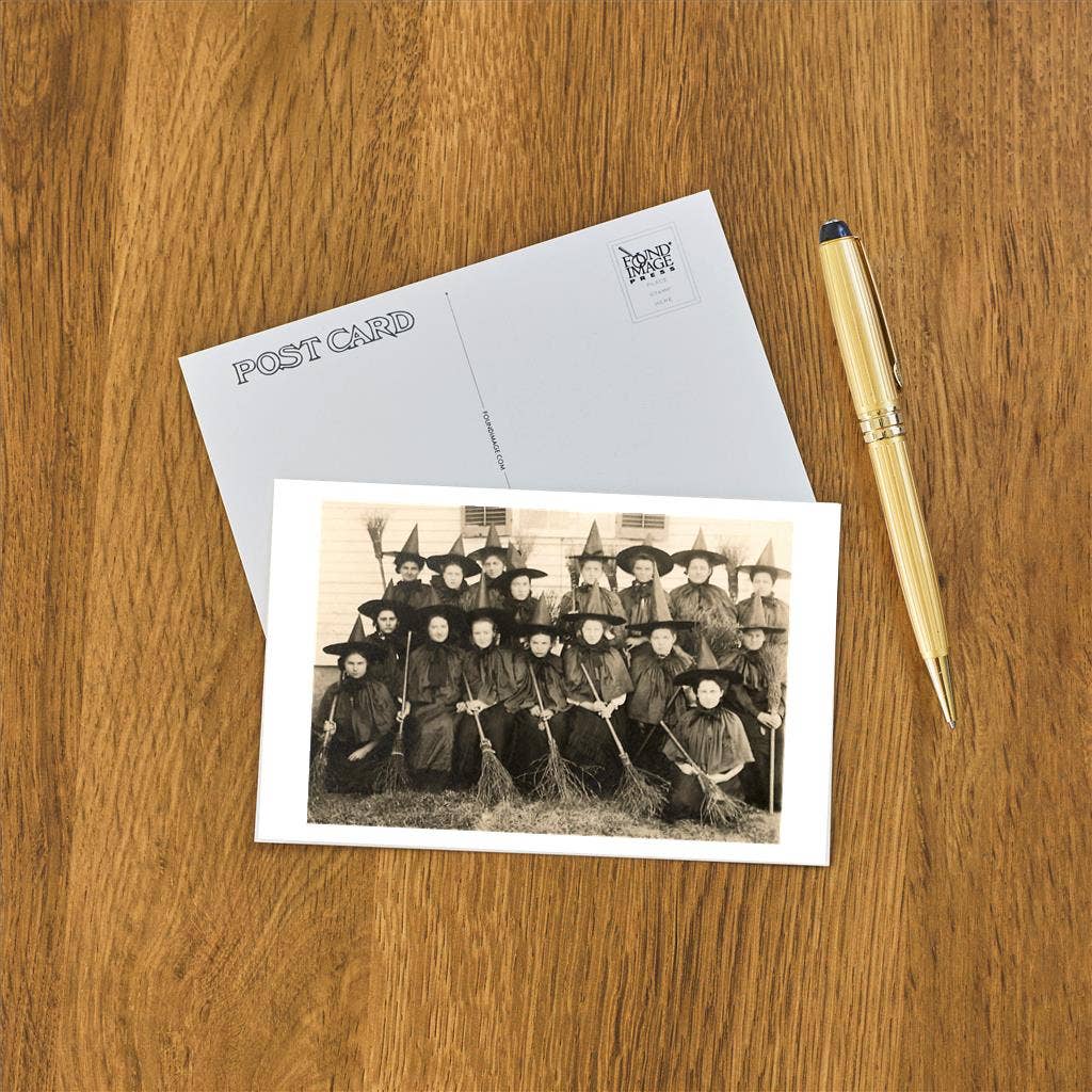 Postcard HW-145 School for Witches