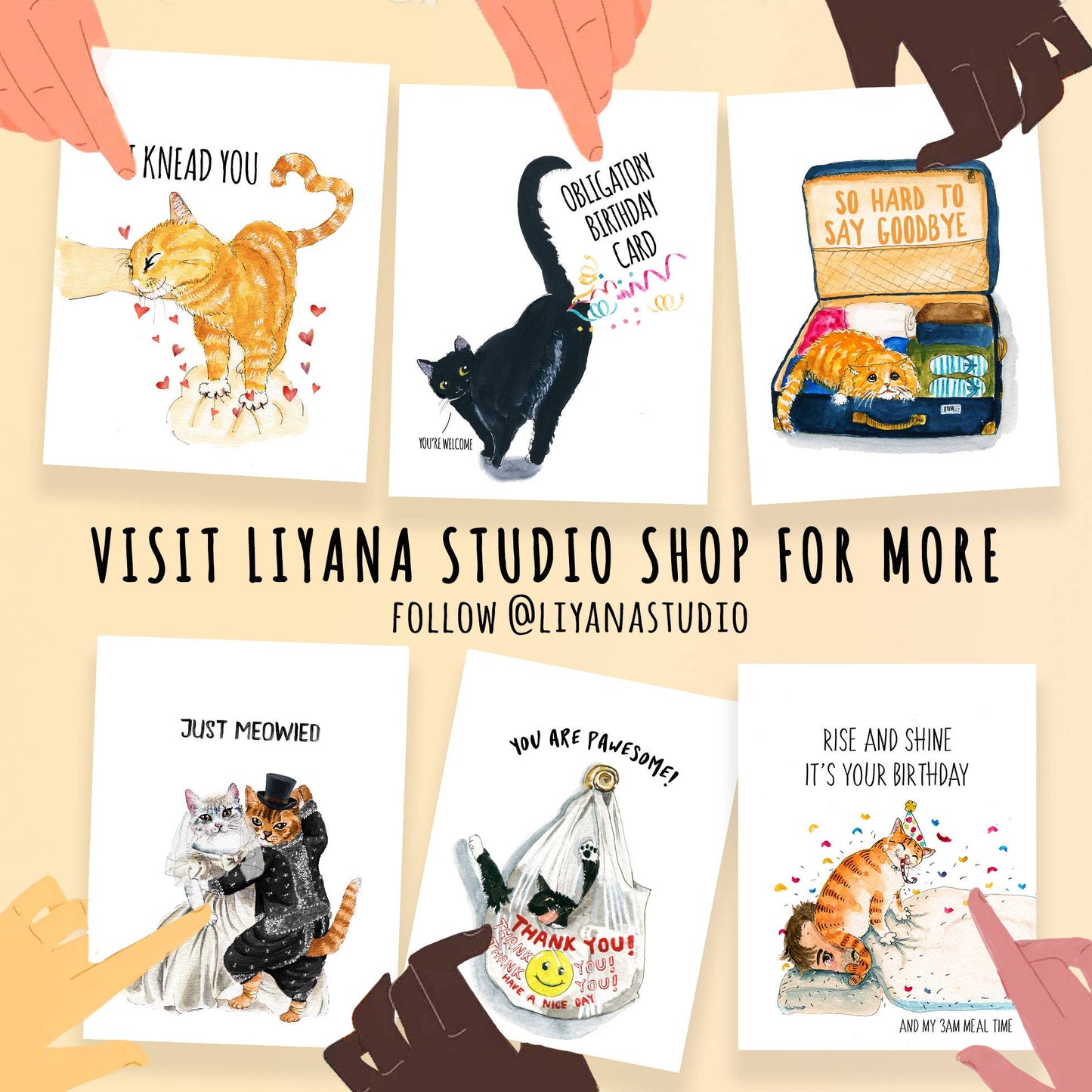 Raise Grand Kitty - Funny Mother's Day Card