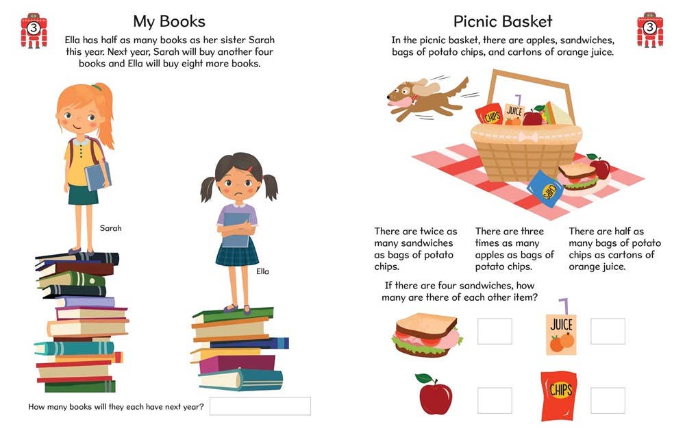 Train Your Brain: Math Games (Brain Teaser/Activity Book)