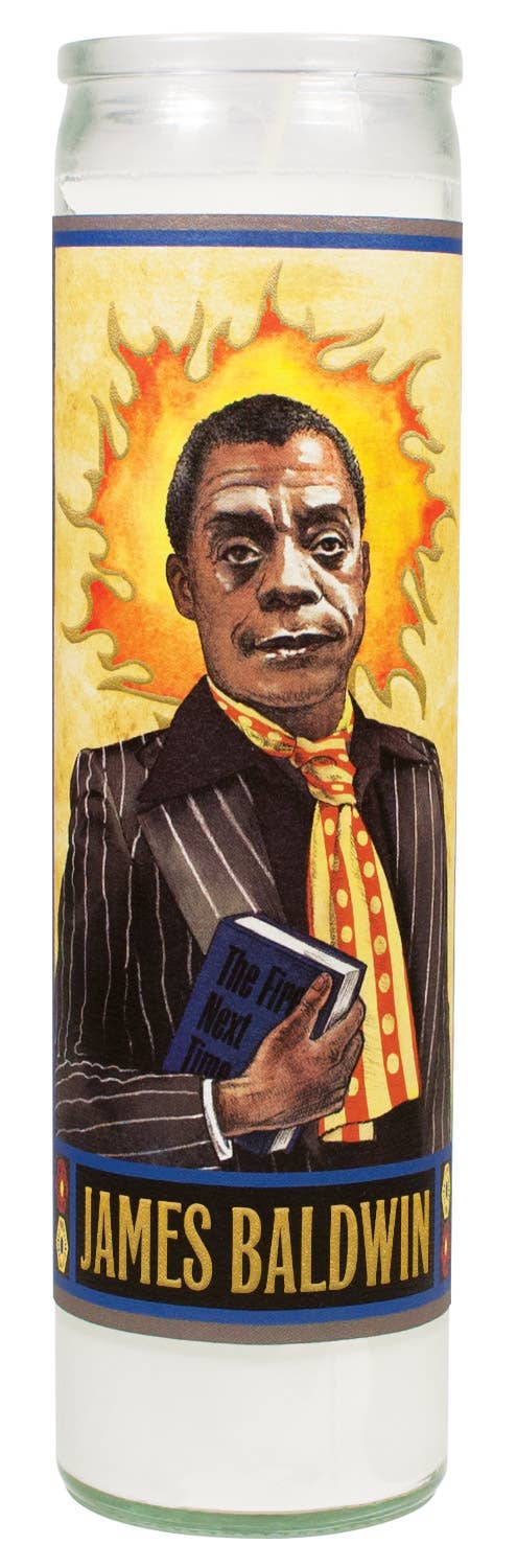 James Baldwin Secular Saint Candle