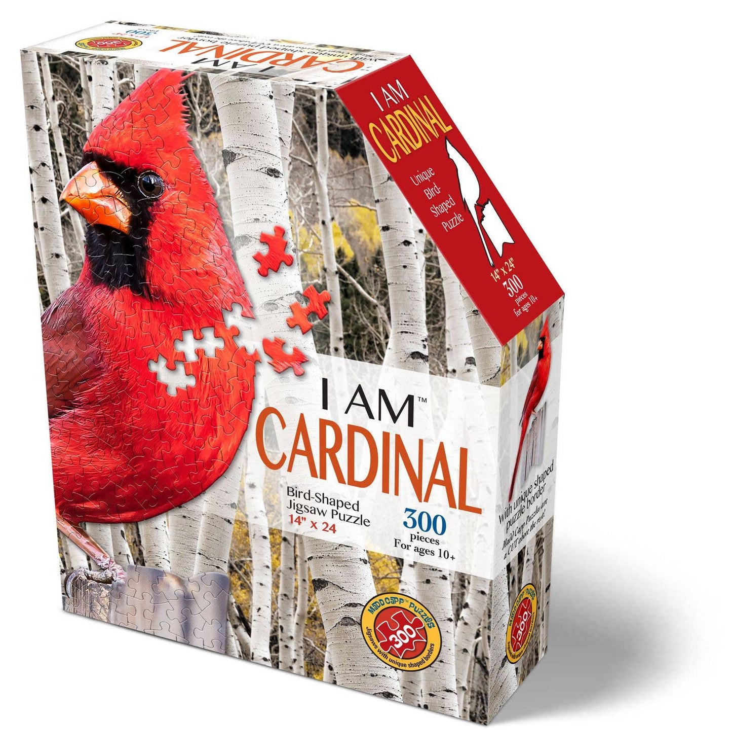 I AM CARDINAL 300 piece jigsaw adult puzzle - Great gift!