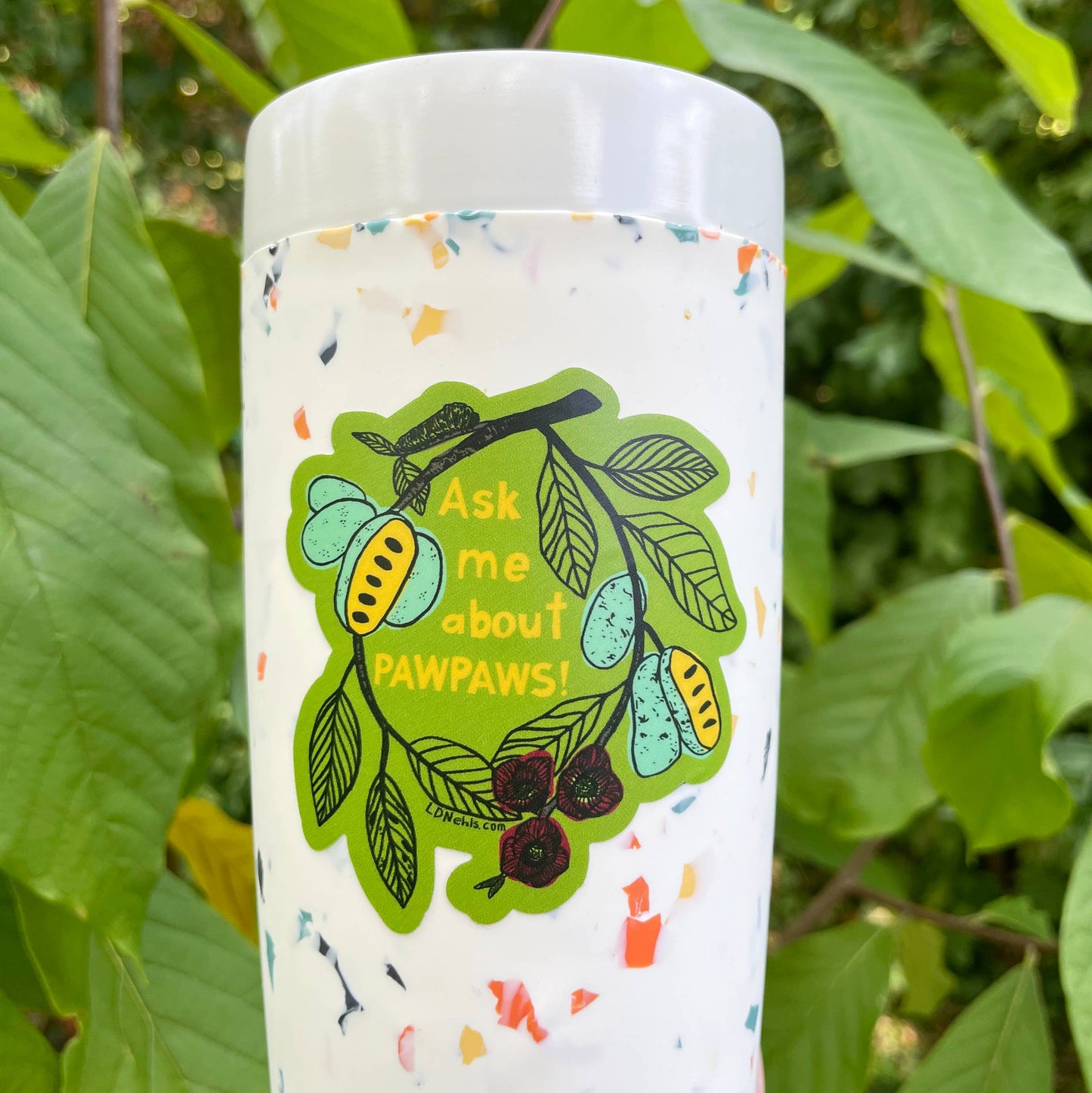 Pawpaw Person Sticker