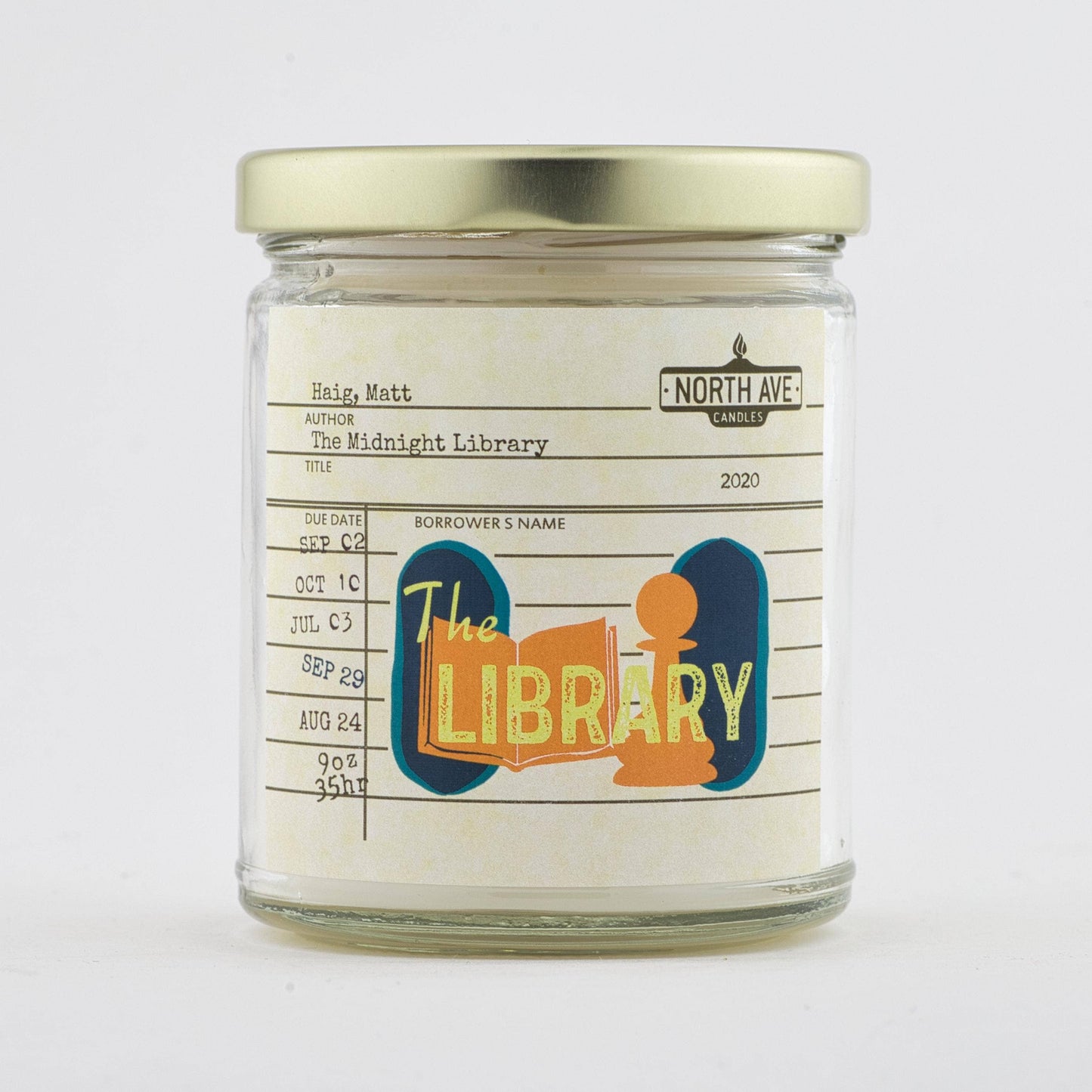 The Midnight Library Candle (9 oz.)