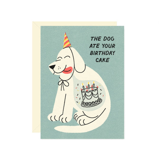 The Dog Ate The Cake
