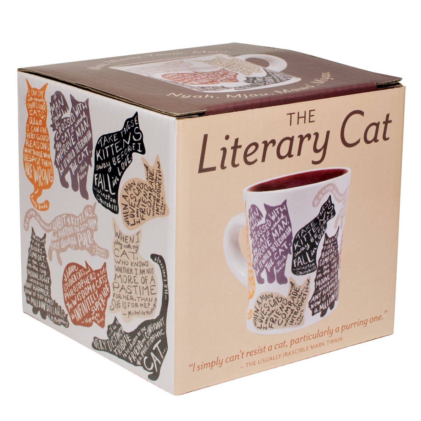 Literature Cat Quotes Coffee Mug