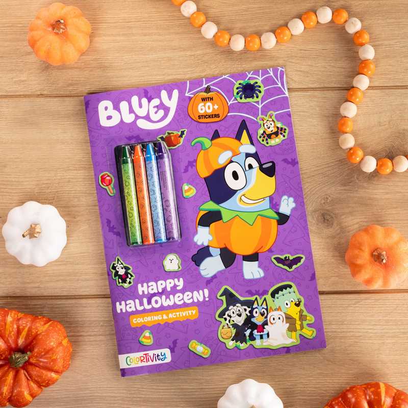 Bluey Colortivity: Happy Halloween! by Grace Baranowski