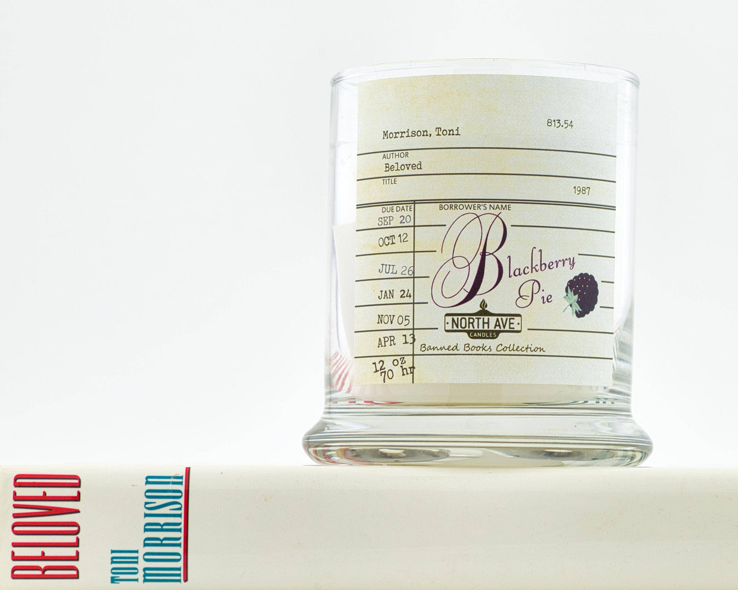 Banned Book Candle / Beloved