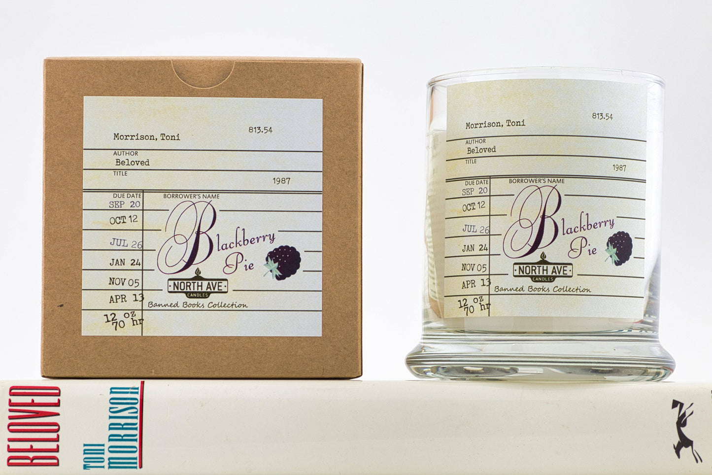 Banned Book Candle / Beloved