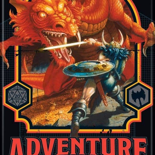 DnD Adventure Awaits Magnet