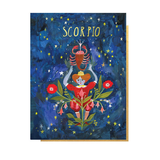 ASTROLOGY SIGN SCORPIO Greeting Card