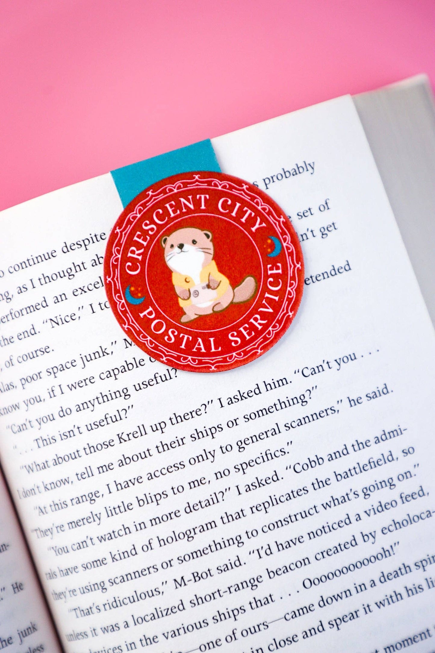 Crescent City Postal Service Magnetic Bookmark