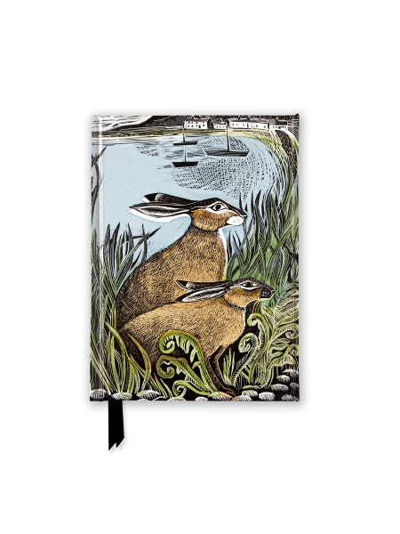 Angela Harding: Rathlin Hares Pocket Journal