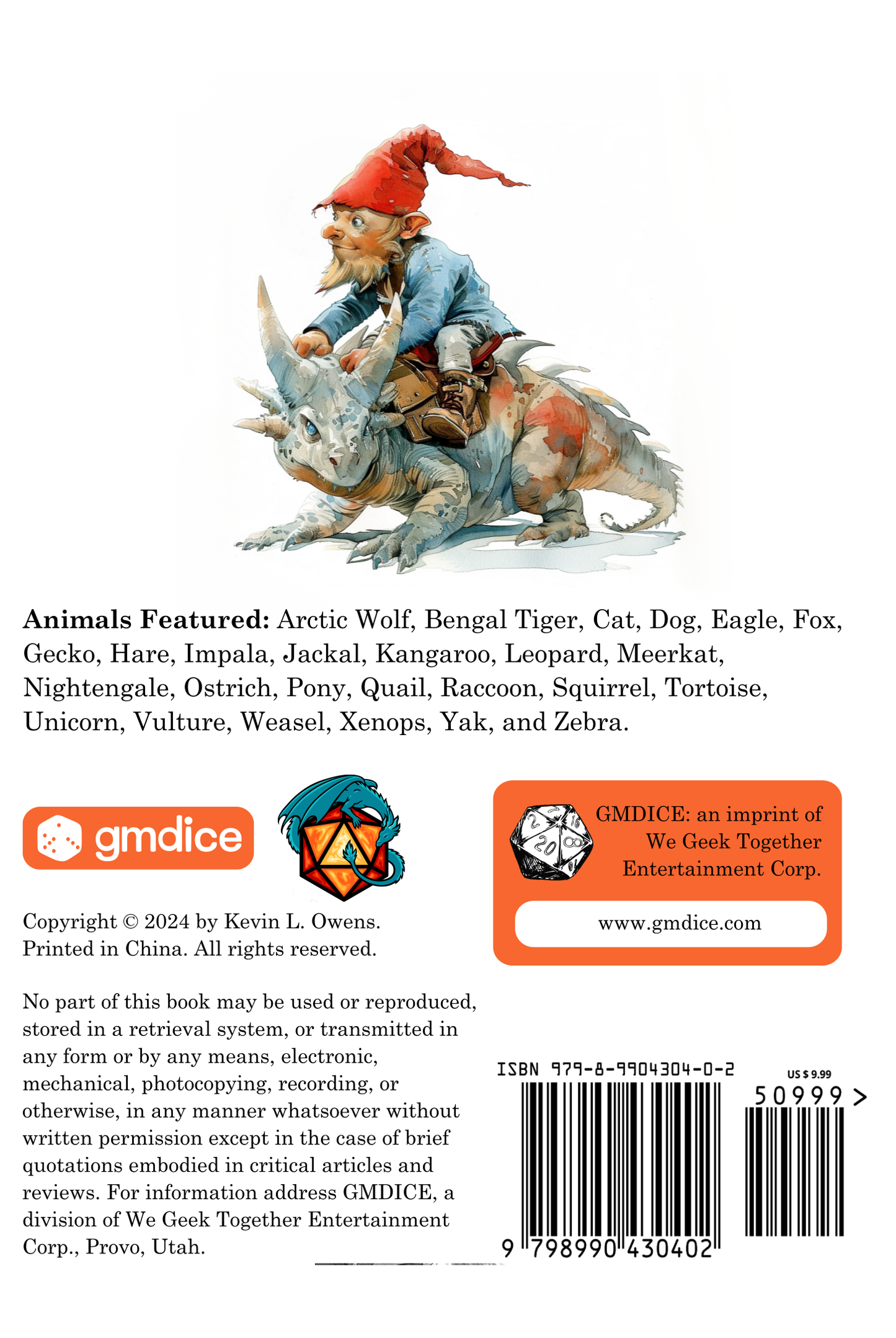 Dice, Dragons, and Dwarves: The ABCs of Adventure
