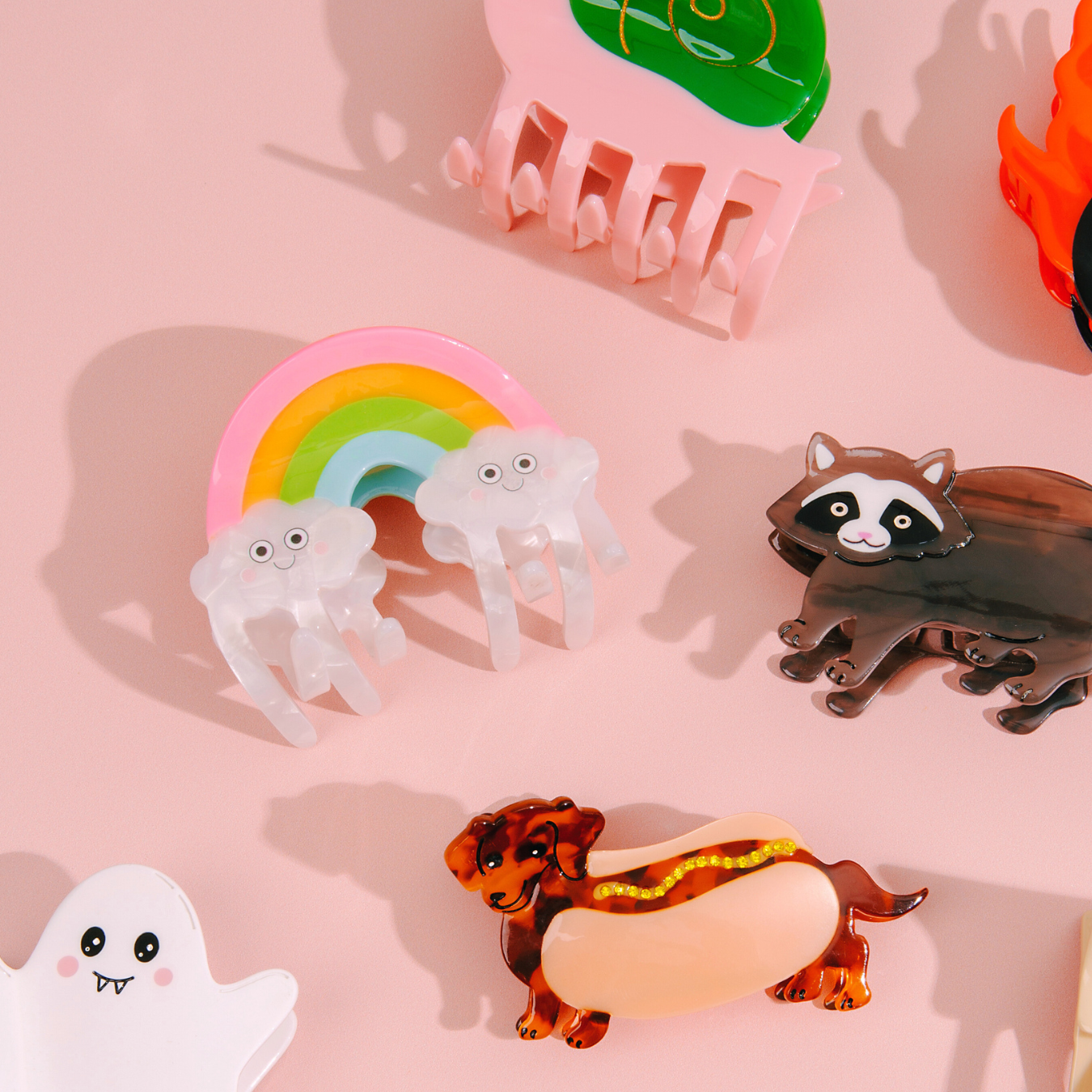 Raccoon Buddy Hair Clip