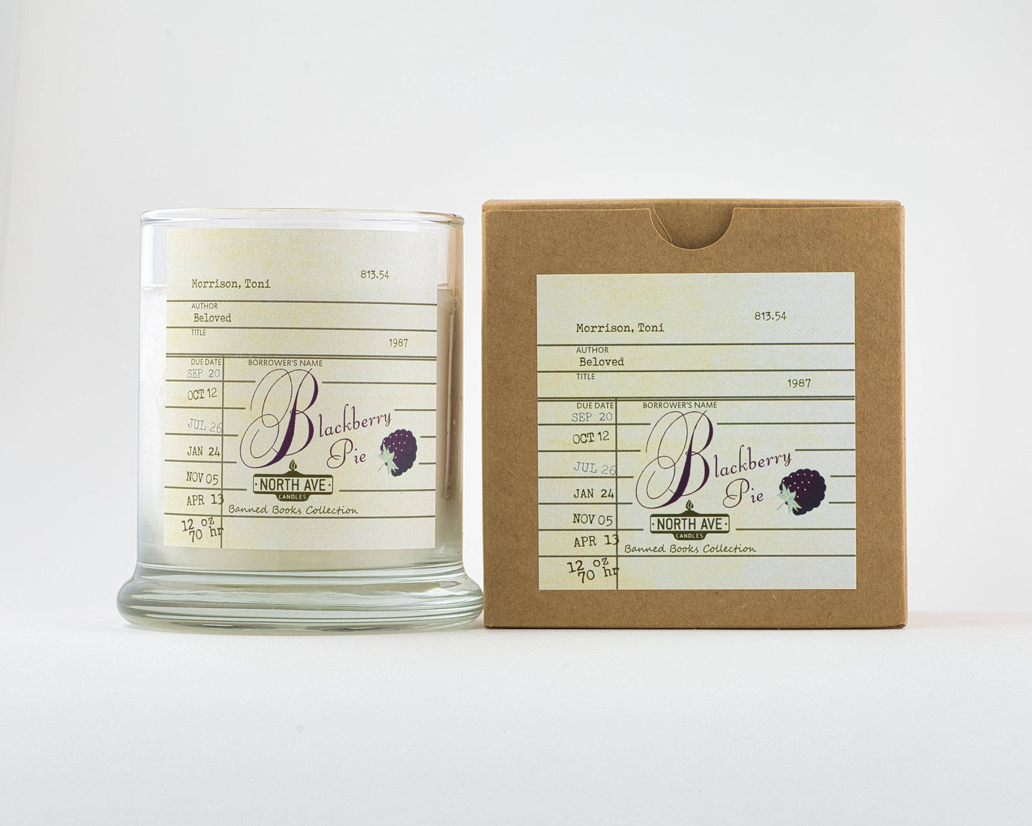 Banned Book Candle / Beloved