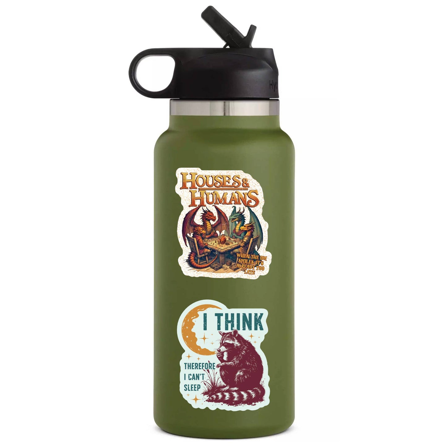 Roll Play Dragon Game DD High Quality Vinyl Sticker