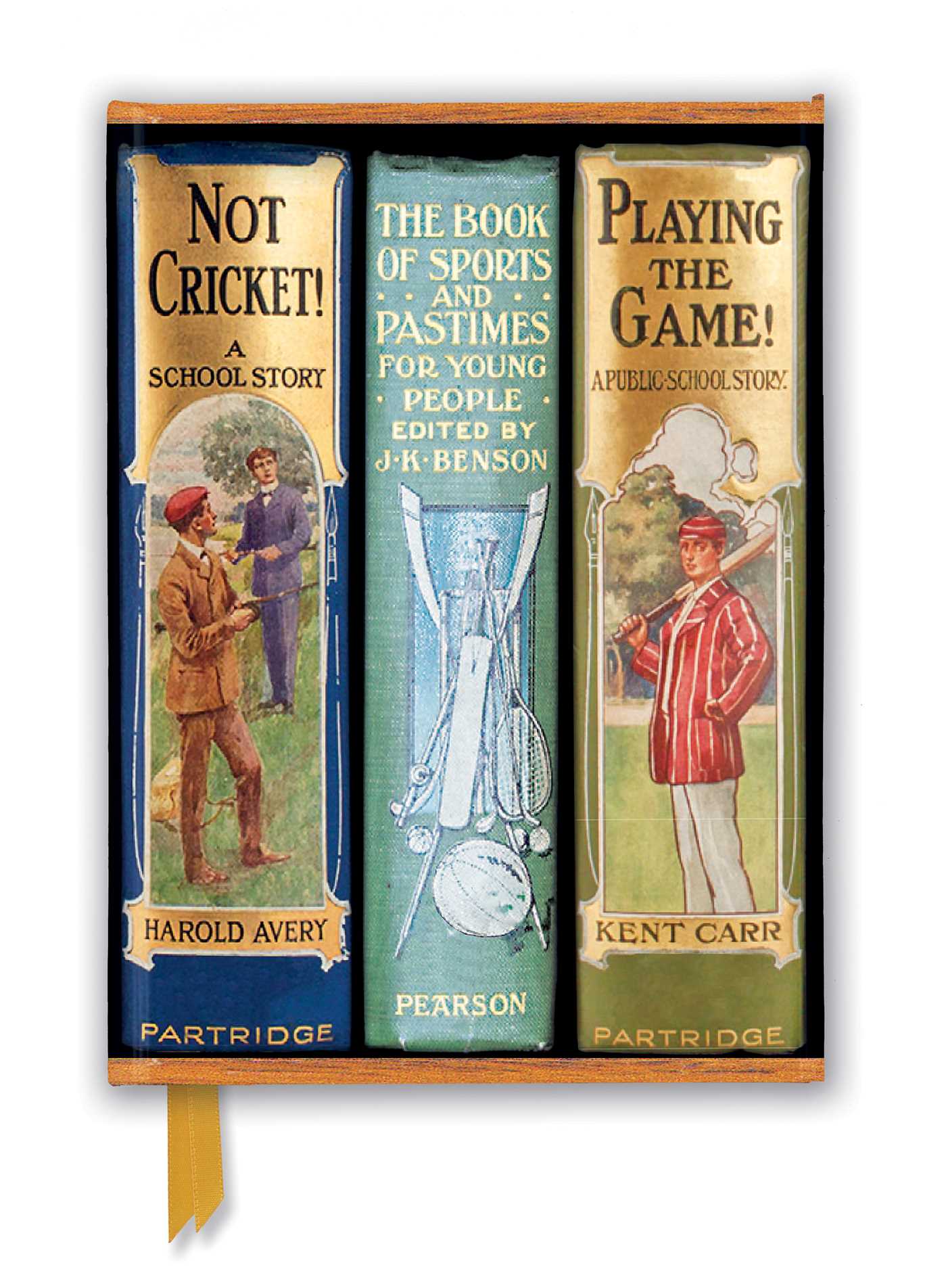 Bodleian Libraries: Books Spines Boys Sports Journal