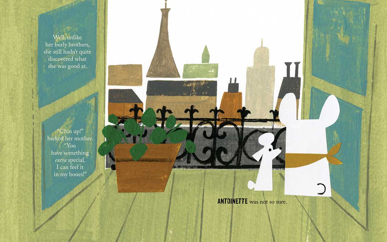 Antoinette by Kelly DiPucchio; Illustrated by Christian Robinson (Hardcover Picture Book)