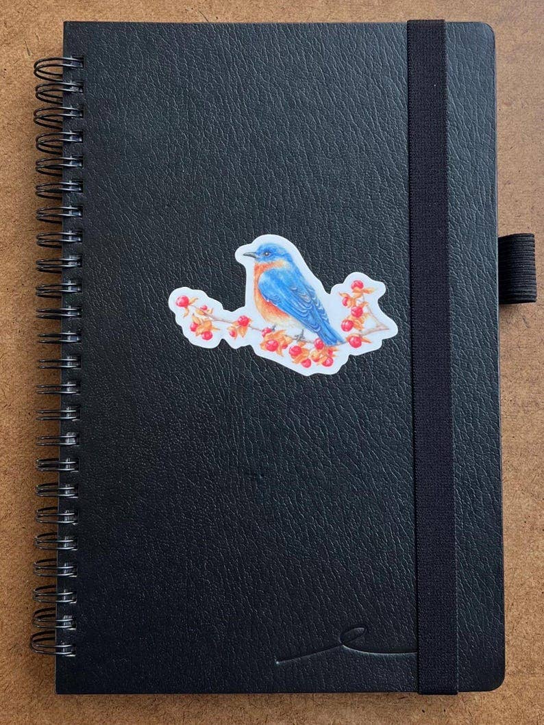 Bluebird Sticker | Bird Waterproof Vinyl Sticker