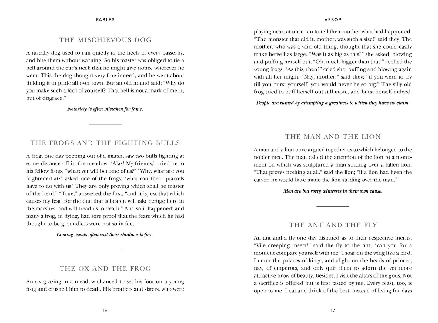 Aesop's Fables by Aesop