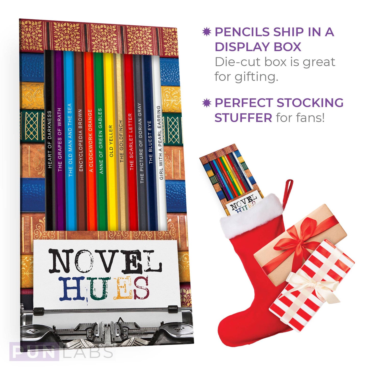 Novel Hues Colored Pencils for Fans of Classic Literature